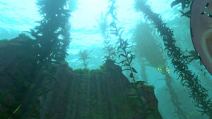 Subnautica海底から見上げて